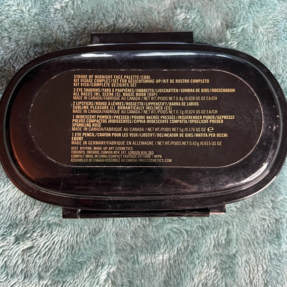 MAC Stroke of Midnight Face Pallet - Cool - Picture 3 of 8